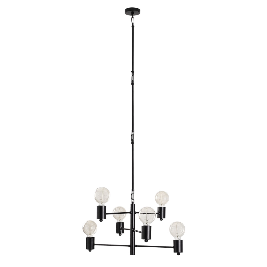Candelabro suspenso HEXA 6xE27/40W/230V