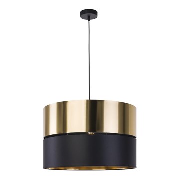 Candelabro suspenso HILTON 1xE27/25W/230V latão/preto