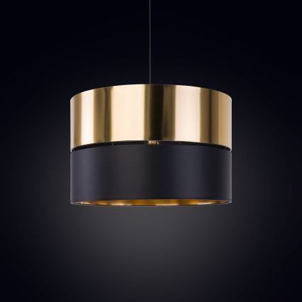 Candelabro suspenso HILTON 1xE27/25W/230V latão/preto