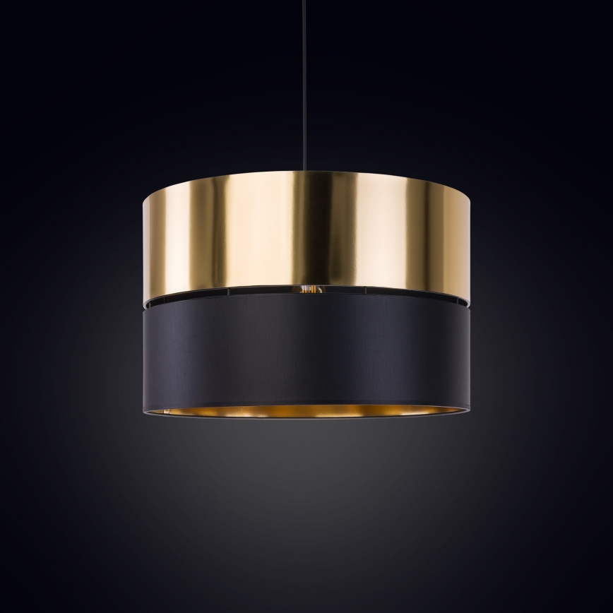 Candelabro suspenso HILTON 1xE27/25W/230V latão/preto