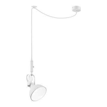 Candelabro suspenso IRMA 1xE14/28W/230V branco