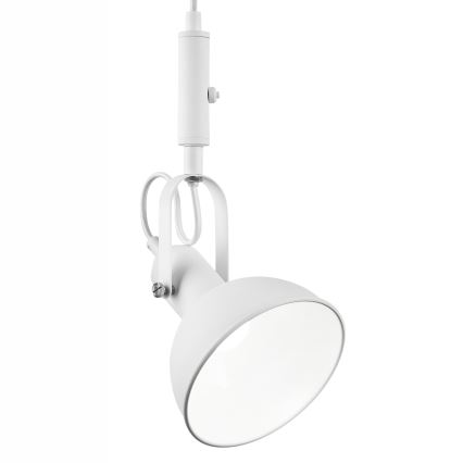Candelabro suspenso IRMA 1xE14/28W/230V branco