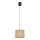 Candelabro suspenso IRMA 1xE27/60W/230V diâmetro 20 cm