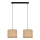 Candelabro suspenso IRMA 2xE27/60W/230V