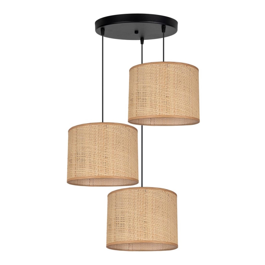 Candelabro suspenso IRMA 3xE27/60W/230V diâmetro 45 cm