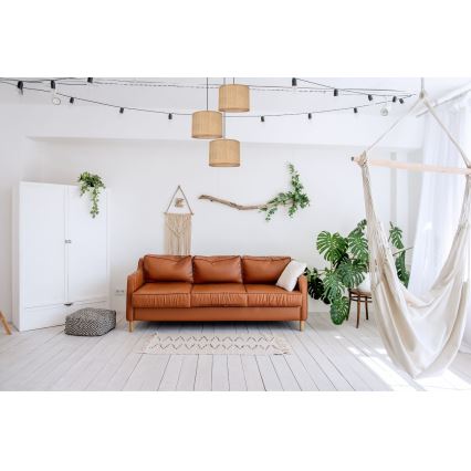 Candelabro suspenso IRMA 3xE27/60W/230V diâmetro 45 cm
