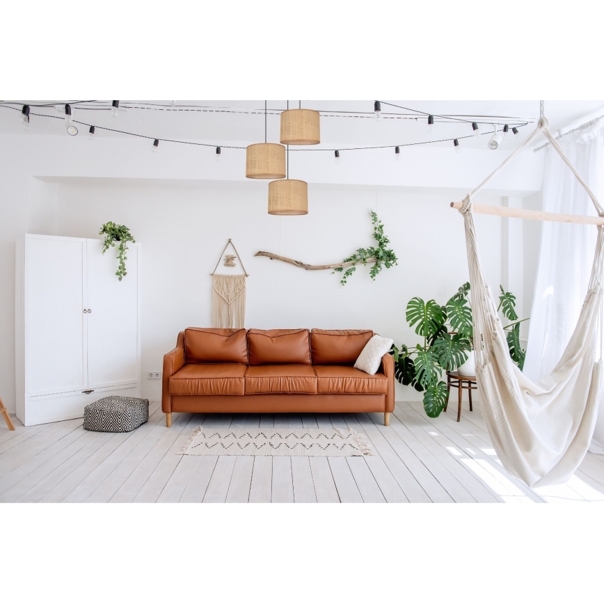 Candelabro suspenso IRMA 3xE27/60W/230V diâmetro 45 cm