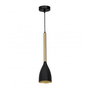 Candelabro suspenso ISTAPPAR 1xE27/60W/230V preto/dourado