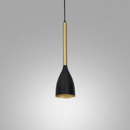 Candelabro suspenso ISTAPPAR 1xE27/60W/230V preto/dourado