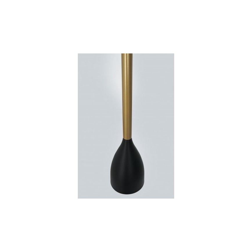 Candelabro suspenso ISTAPPAR 1xE27/60W/230V preto/dourado