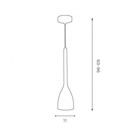 Candelabro suspenso ISTAPPAR 1xE27/60W/230V preto/dourado