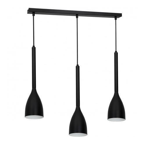 Candelabro suspenso ISTAPPAR 3xE27/60W/230V preto