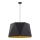 Candelabro suspenso IVO 1xE27/25W/230V preto/dourado