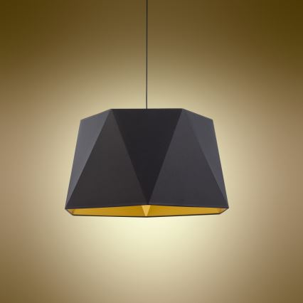 Candelabro suspenso IVO 1xE27/25W/230V preto/dourado
