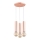 Candelabro suspenso JAZZ 3xE27/60W/230V