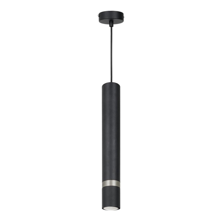 Candelabro suspenso JOKER 1xGU10/25W/230V preto/cromado mate