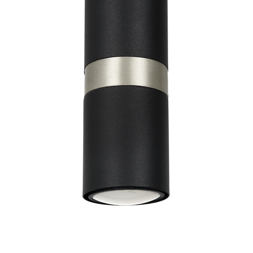 Candelabro suspenso JOKER 1xGU10/25W/230V preto/cromado mate