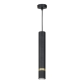 Candelabro suspenso JOKER 1xGU10/25W/230V preto/dourada