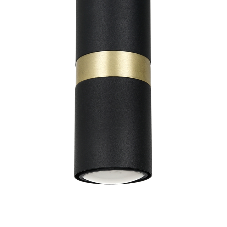 Candelabro suspenso JOKER 1xGU10/25W/230V preto/dourada