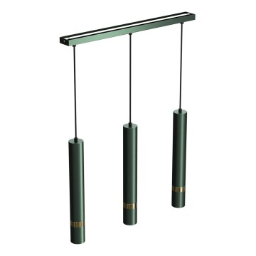 Candelabro suspenso JOKER 3xGU10/25W/230V verde