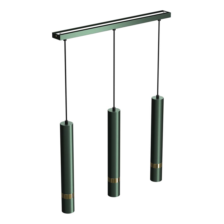 Candelabro suspenso JOKER 3xGU10/25W/230V verde