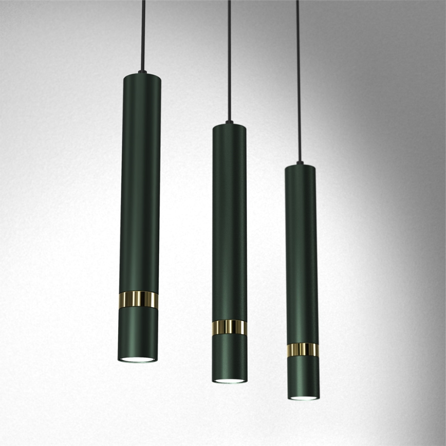 Candelabro suspenso JOKER 3xGU10/25W/230V verde