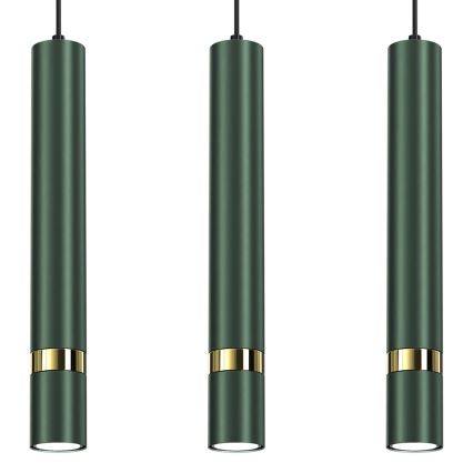 Candelabro suspenso JOKER 3xGU10/25W/230V verde