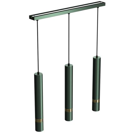 Candelabro suspenso JOKER 3xGU10/25W/230V verde