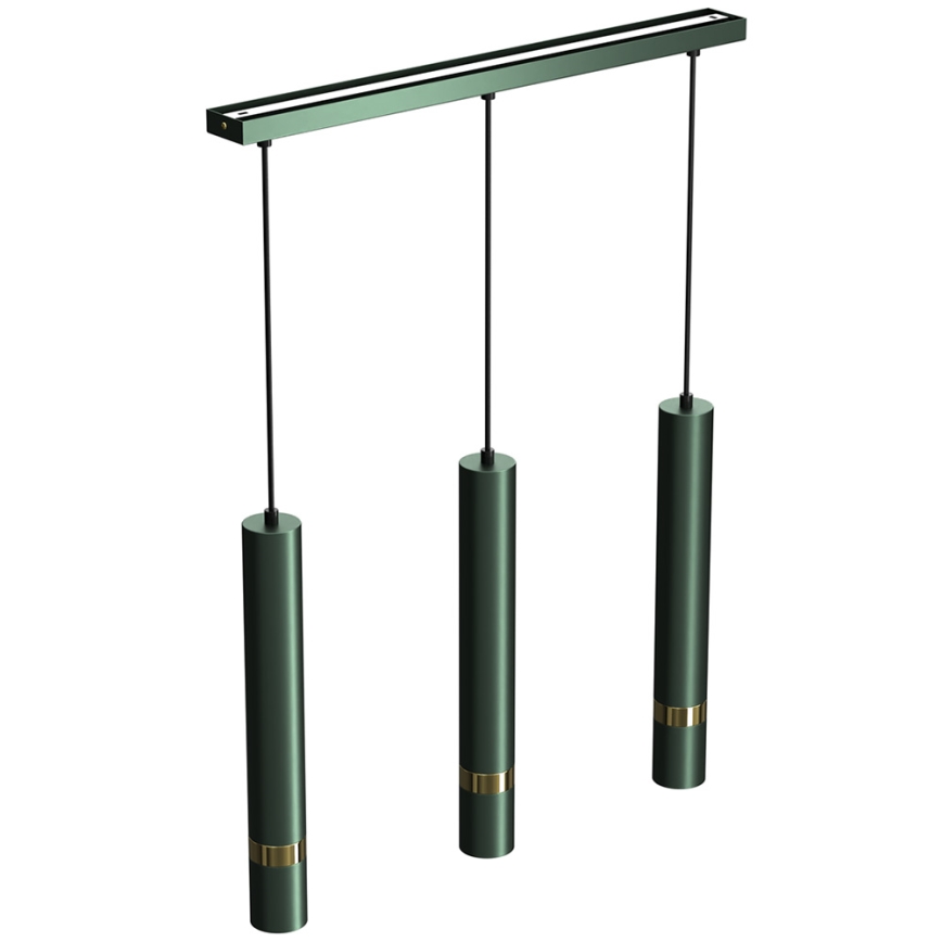 Candelabro suspenso JOKER 3xGU10/25W/230V verde