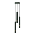 Candelabro suspenso JOKER 3xGU10/8W/230V verde/dourado