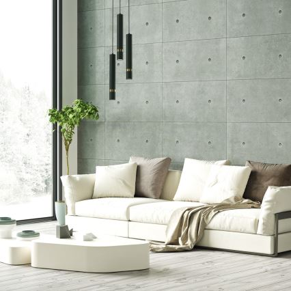 Candelabro suspenso JOKER 3xGU10/8W/230V verde/dourado