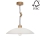 Candelabro suspenso JONA 1xE27/60W/230V carvalho - certificado por FSC