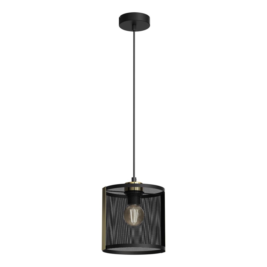Candelabro suspenso KAGA 1xE27/60W/230V preto/dourado