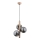 Candelabro suspenso KANET 3xE14/40W/230V bege/cinzento