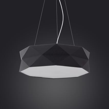 Candelabro suspenso KANTOOR 1xE27/15W/230V preto