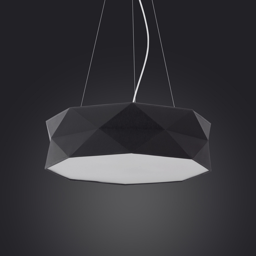 Candelabro suspenso KANTOOR 1xE27/15W/230V preto