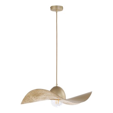 Candelabro suspenso KAPELLO 1xE27/60W/230V diâmetro 55 cm dourado