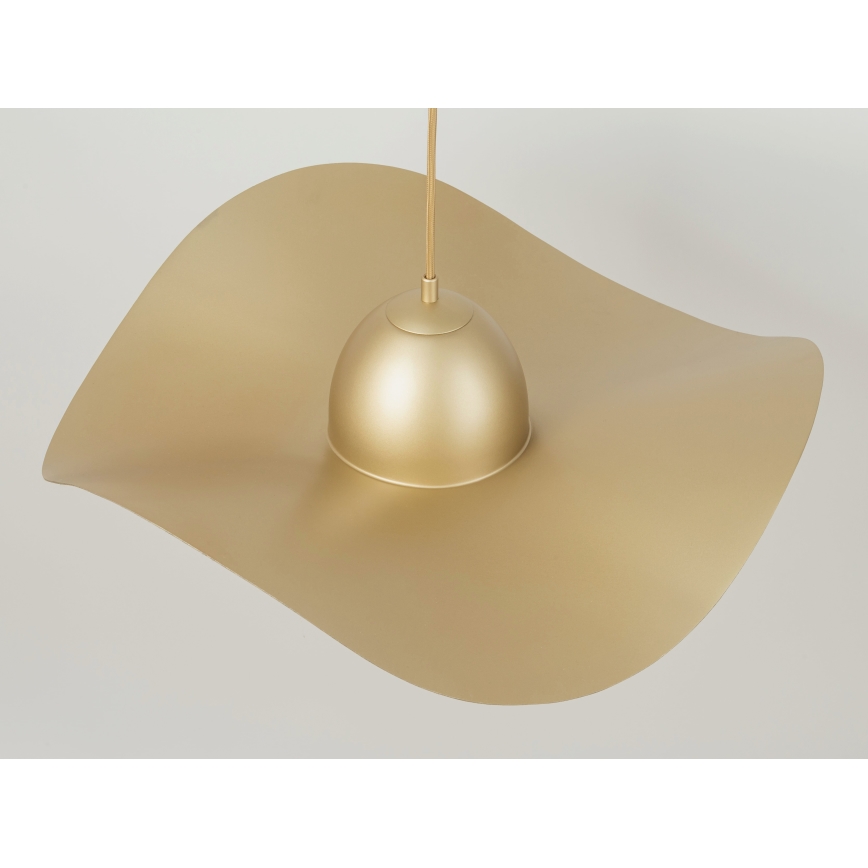 Candelabro suspenso KAPELLO 1xE27/60W/230V diâmetro 55 cm dourado