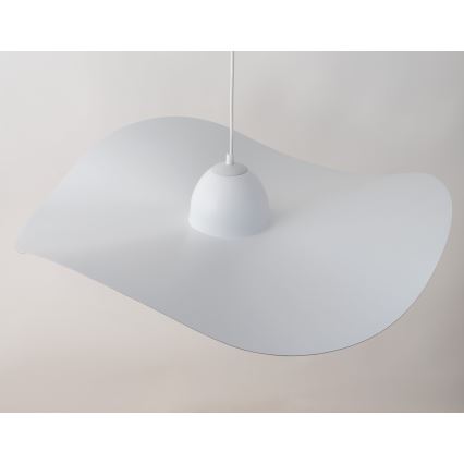 Candelabro suspenso KAPELLO 1xE27/60W/230V diâmetro 76 cm branco/dourado