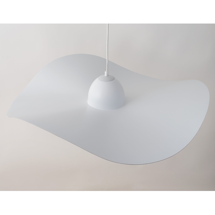 Candelabro suspenso KAPELLO 1xE27/60W/230V diâmetro 76 cm branco/dourado