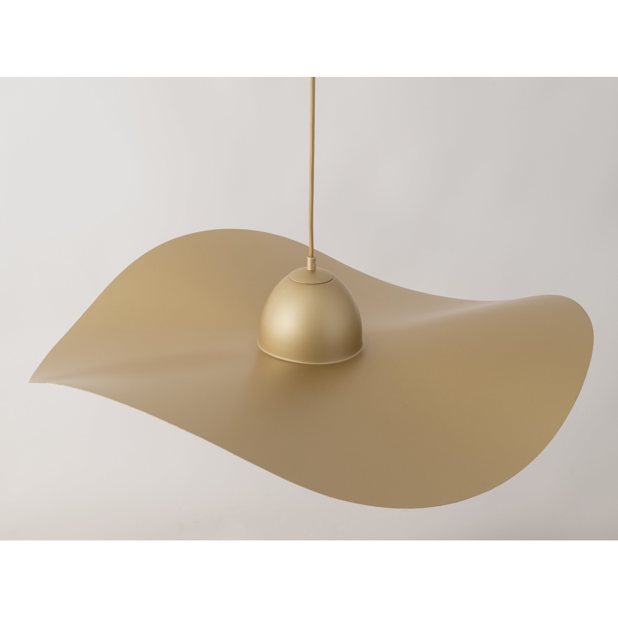 Candelabro suspenso KAPELLO 1xE27/60W/230V diâmetro 76 cm dourado