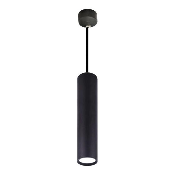 Candelabro suspenso KARADON 1xGU10/30W/230V 40 cm preto