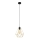 Candelabro suspenso KARO 1xE27/15W/230V dourada/preto