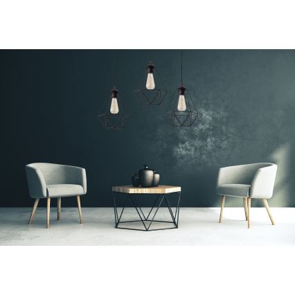 Candelabro suspenso KARO 1xE27/15W/230V