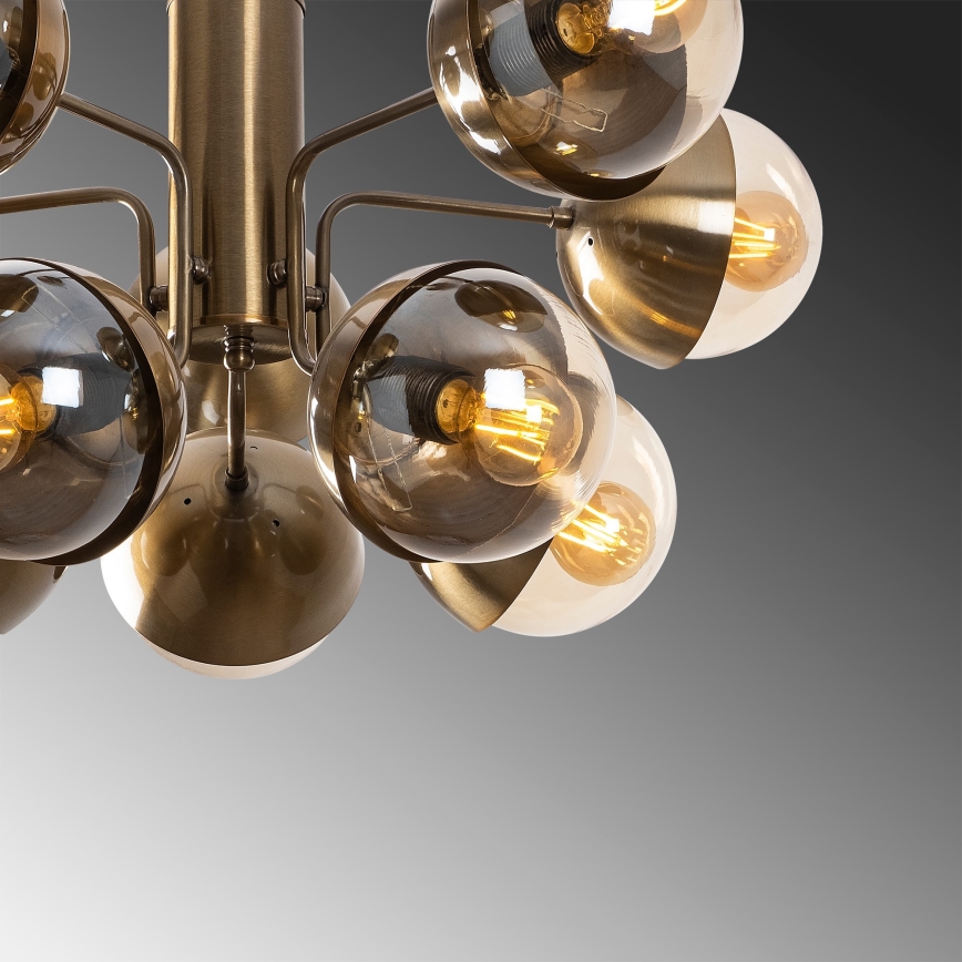 Candelabro suspenso KARSOR 10xE27/40W/230V