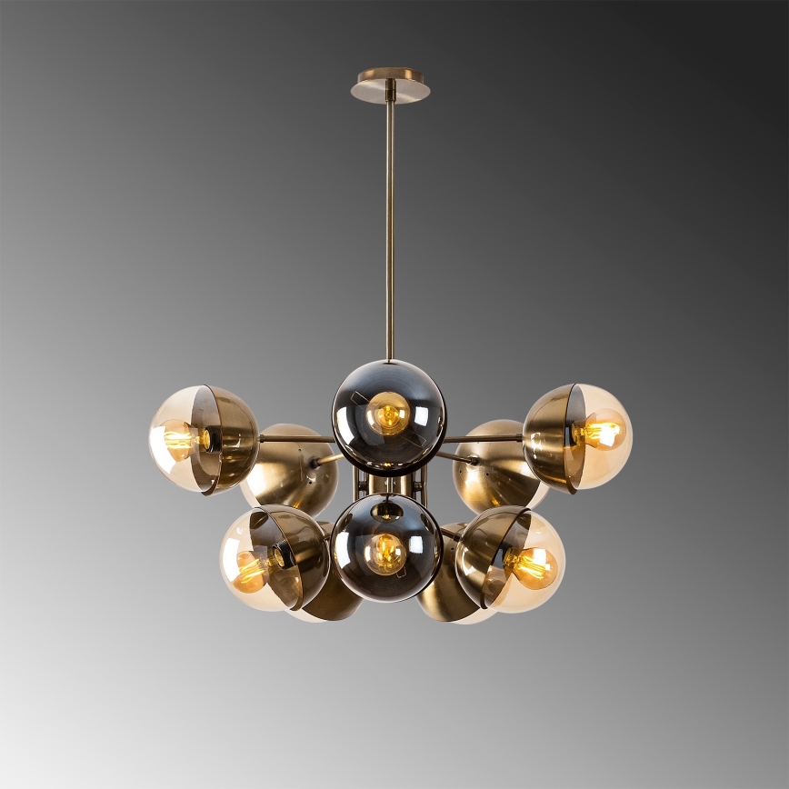 Candelabro suspenso KARSOR 10xE27/40W/230V