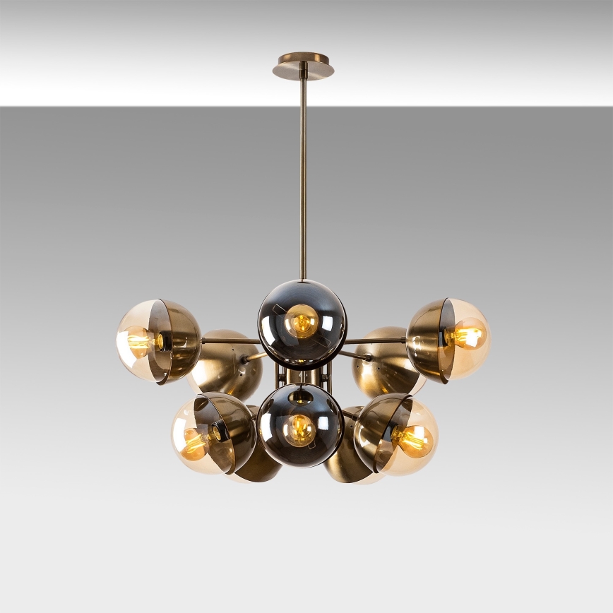 Candelabro suspenso KARSOR 10xE27/40W/230V
