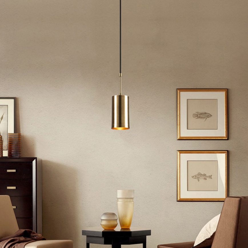 Candelabro suspenso KEM 1xE27/40W/230V dourado