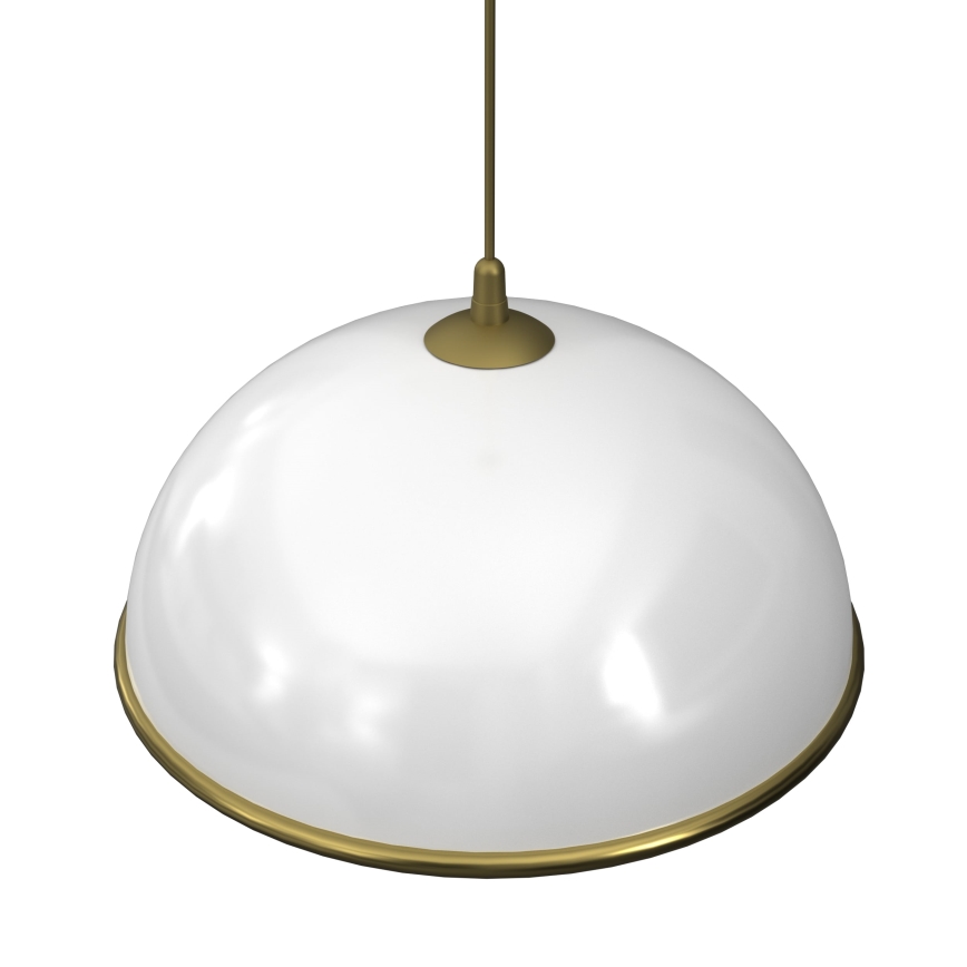 Candelabro suspenso KITCHEN 1xE27/15W/230V branco/dourada