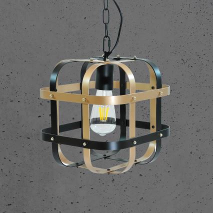Candelabro suspenso KLATKA 1xE27/10W/230V